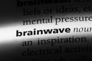 Beyin dalgası Word'de bir sözlük. Beyin dalgası kavramı.