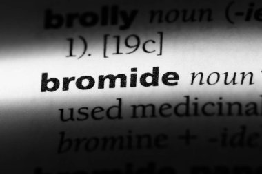 bromür Word'de bir sözlük. bromür kavramı.