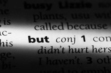 Ama kelime sözlüğe. Ama kavramı.