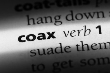 sözcük sözlükte coax. kavram koaksiyel.