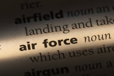 Hava Kuvvetleri Word'de bir sözlük. Hava Kuvvetleri kavramı.