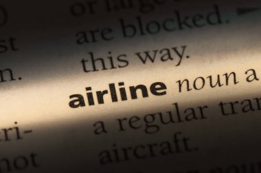 Havayolu Word'de bir sözlük. Havayolu kavramı.