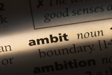 muhit Word'de bir sözlük. muhit kavramı.