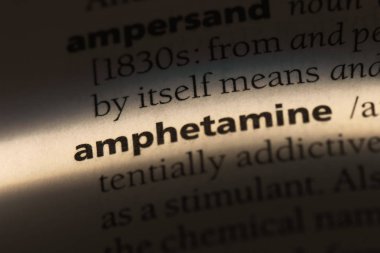 amfetamin Word'de bir sözlük. amfetamin kavramı.