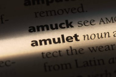 Muska Word'de bir sözlük. Muska kavramı.