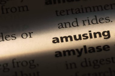 sözcük sözlüğe eğlenceli. eğlenceli kavramı.