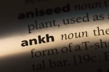 Ankh Word'de bir sözlük. Ankh kavramı.