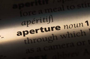 diyafram Word'de bir sözlük. diyafram kavramı.