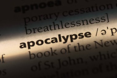 Kıyamet Word'de bir sözlük. Kıyamet kavramı.