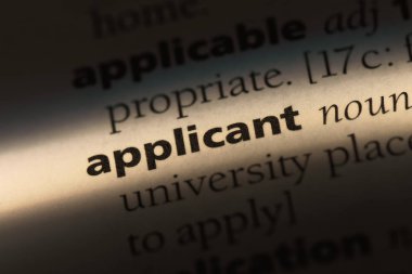 başvuru Word'de bir sözlük. başvuru kavramı.