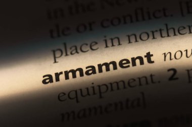 silahlandırma Word'de bir sözlük. silahlandırma kavramı.