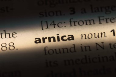 Arnica Word'de bir sözlük. Arnica kavramı.
