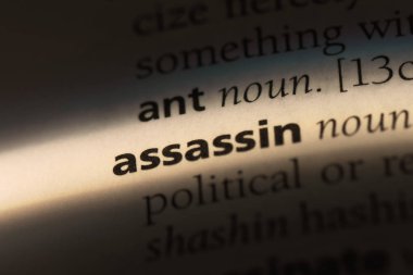 suikastçı Word'de bir sözlük. suikastçı kavramı.
