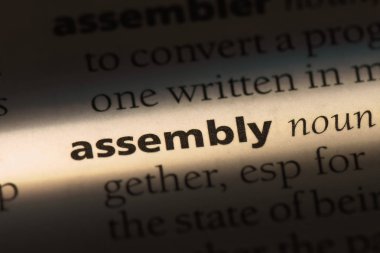 bir sözlük derlemeyi Word'de. derleme kavramı.