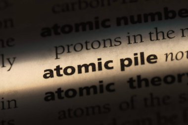 atomik yığın Word'de bir sözlük. atomik yığın kavramı.