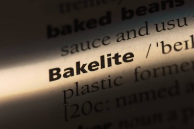 Bakalit Word'de bir sözlük. Bakalit kavramı.