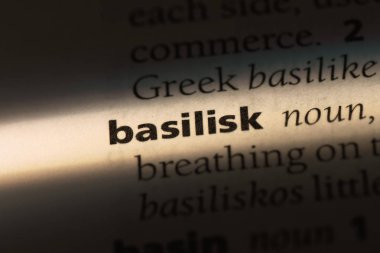 Basilisk Word'de bir sözlük. Basilisk kavramı.