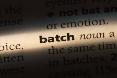 bir sözlüğü'ndeki toplu sözcüğü. toplu iş kavramı.