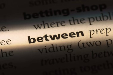 Sözlüğe sözcük arasında. kavram arasında.