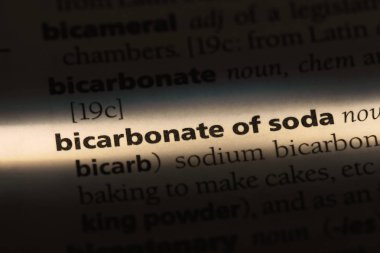 bikarbonat ve soda Word'de bir sözlük. bikarbonat ve soda kavramı.