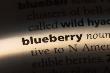 yaban mersini Word'de bir sözlük. yaban mersini kavramı.