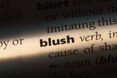 allık Word'de bir sözlük. allık kavramı.