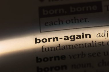 yeniden doğan tek kelimeyle bir sözlük. yeniden doğan kavramı.