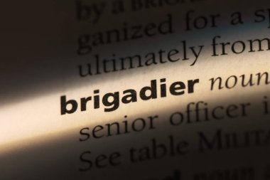 Tuğgeneral Word'de bir sözlük. Tuğgeneral kavramı.