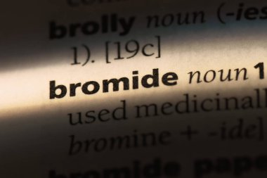 bromür Word'de bir sözlük. bromür kavramı.
