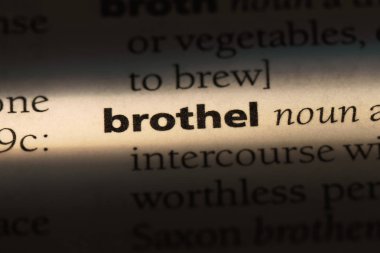 genelev Word'de bir sözlük. genelev kavramı.