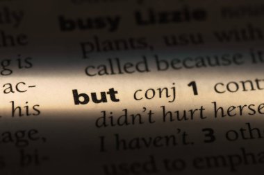 Ama kelime sözlüğe. Ama kavramı.