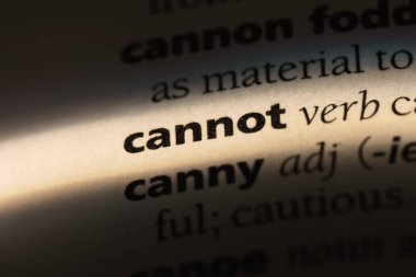 bir sözlükte kelime olamaz. kavram olamaz.