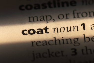 bir sözlüğü'ndeki sözcüğü kat. kat kavramı.