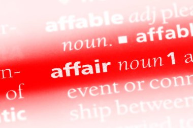 ilişki Word'de bir sözlük. ilişki kavramı.