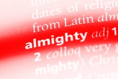 Yüce tek kelimeyle bir sözlük. Yüce kavram.