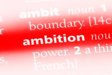 Hırs Word'de bir sözlük. Hırs kavramı.