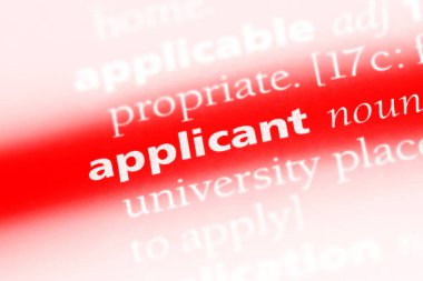 başvuru Word'de bir sözlük. başvuru kavramı.