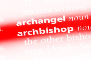 bir sözlüğü'ndeki Başpiskopos sözcüğü. Başpiskopos kavramı.