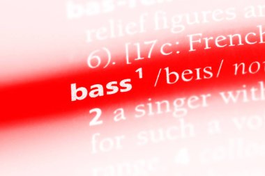 bir sözlüğü'ndeki bas sözcüğü. bas kavramı.