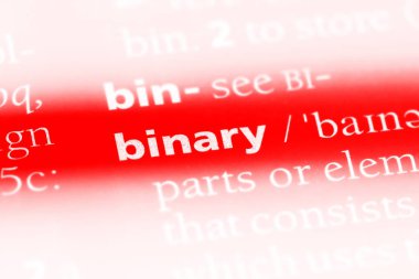 ikili tek kelimeyle bir sözlük. ikili kavramı.