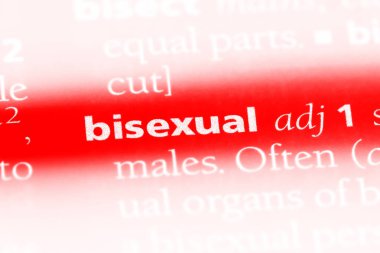 Biseksüel tek kelimeyle bir sözlük. Biseksüel kavramı.