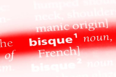 Bisküvi tek kelimeyle bir sözlük. Bisküvi kavramı.