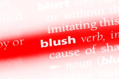 allık Word'de bir sözlük. allık kavramı.