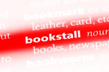 bookstall sözcük sözlüğe. bookstall kavramı.