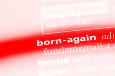 yeniden doğan tek kelimeyle bir sözlük. yeniden doğan kavramı.