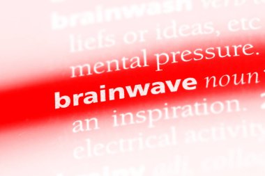 Beyin dalgası Word'de bir sözlük. Beyin dalgası kavramı.