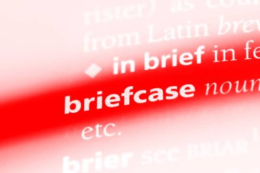 Evrak Çantası'nı Word'de bir sözlük. Evrak Çantası'nı kavramı.