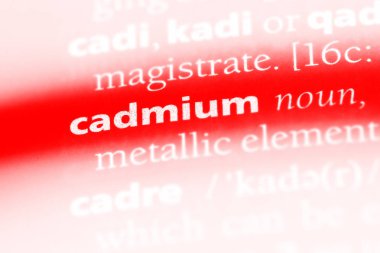 Kadmiyum Word'de bir sözlük. Kadmiyum kavramı.