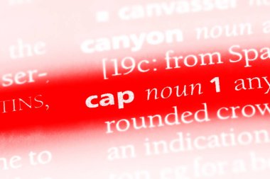 bir sözlüğü'ndeki sözcüğü kap. kap kavramı.