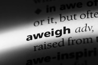 bir sözlük al Word'de. Anchors kavramı.